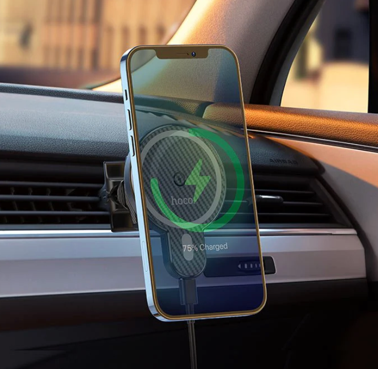 Hoco - Magnetic Wireless Car Holder (CA85)